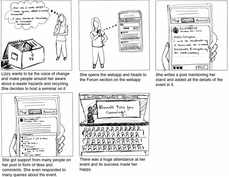 Storyboard panel. Local knowledge travels further than the app can reach on its own.